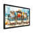 Black Single Picture Framed Canvas