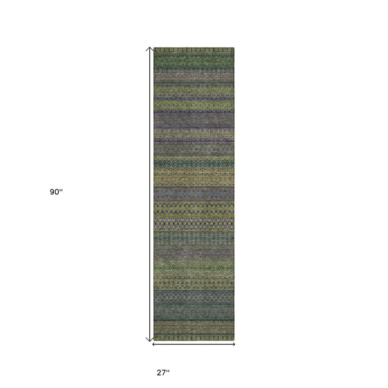 Tapis de couloir d'extérieur 8 pi