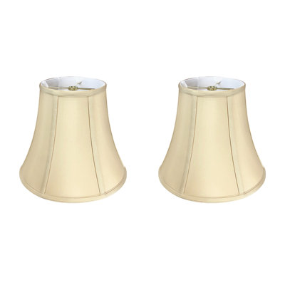 Royal Designs, Inc. BSO-704-12BG-2 True Bell Basic Lamp Shade, 6.5 x 12 x 10.5, Beige, 2-Pack