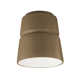 Logan Single Light Ceramic Flush Mount
