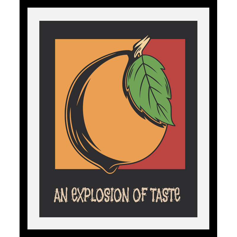 Taste - Single Picture Frame Print, 70cm H x 50cm W