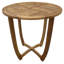 Table d'appoint d'extérieur ronde en bois d'acacia-1748282300