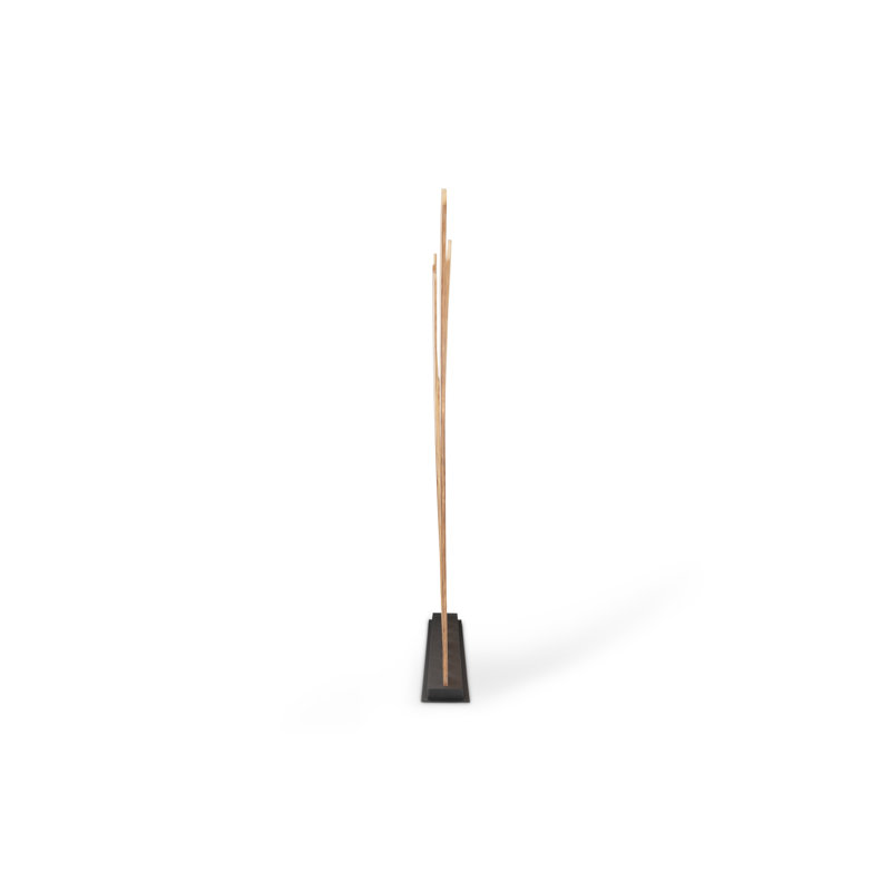 Branch 62" W x 87" H Natural Chamcha Wood Room Divider