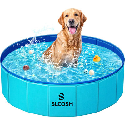 Foldable dog pool