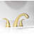 Widespread 2-handle Bathroom Faucet with Drain Assembly