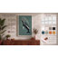 Whale at Peace Coastal - Wrapped Canvas-1701294504-1701294510
