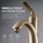 Single-Hole Single-handle Bathroom Faucet with Drain Assembly-92395936