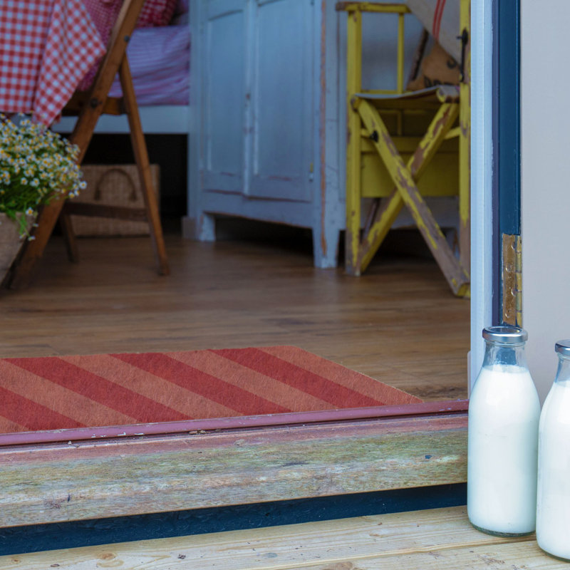 Stripe Coir Doormat, 40cm W x 60cm L
