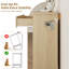 Commode 4 tiroirs pour chambre à coucher, commode autoportante en bois de 34,8 po de hauteur