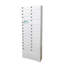 Fixturedisplays® l 22,7 po x P 8 po x H 64 po Locker Locker Locker
