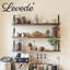 Solid Wood,Paulownia Wood, Iron Floating Shelf