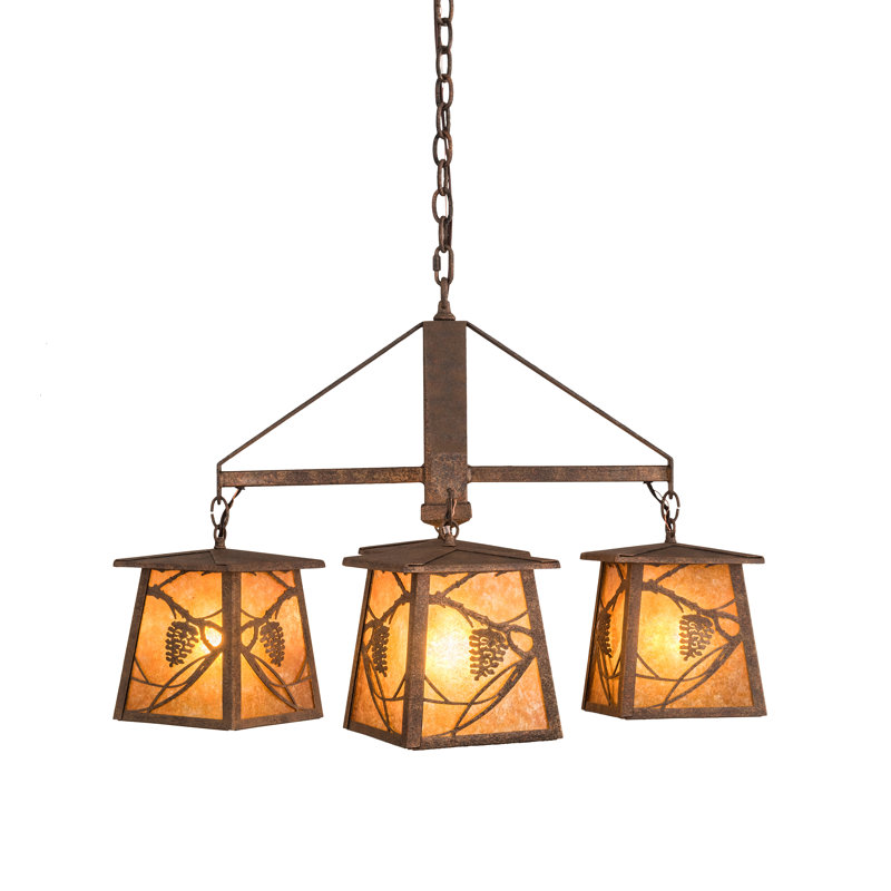 Rustic Lodge 4 - Light Chandelier
