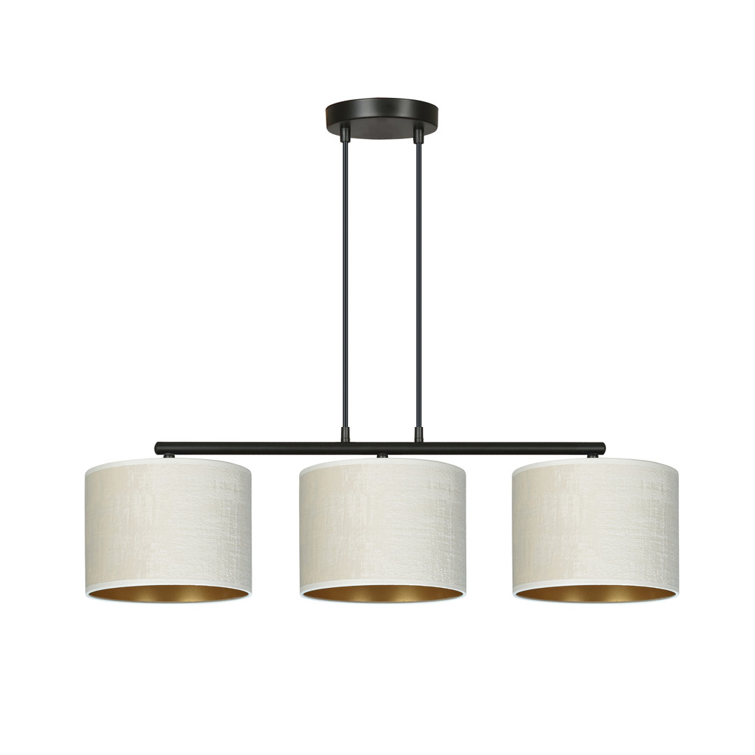 Eamie 3 - Light Steel Kitchen Island Pendant