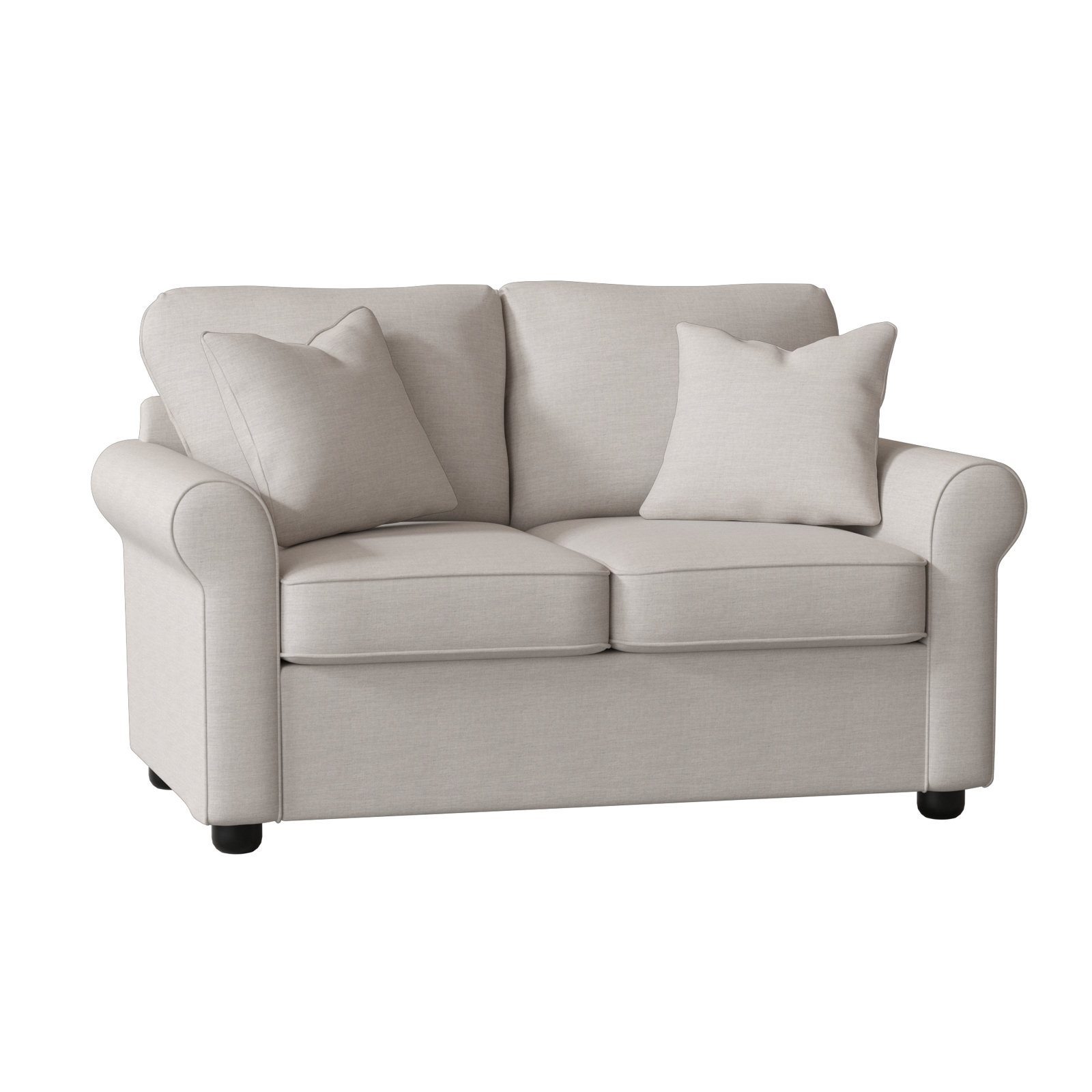 Warrington 60'' Upholstered Loveseat, Cast Silver Sunbrella®