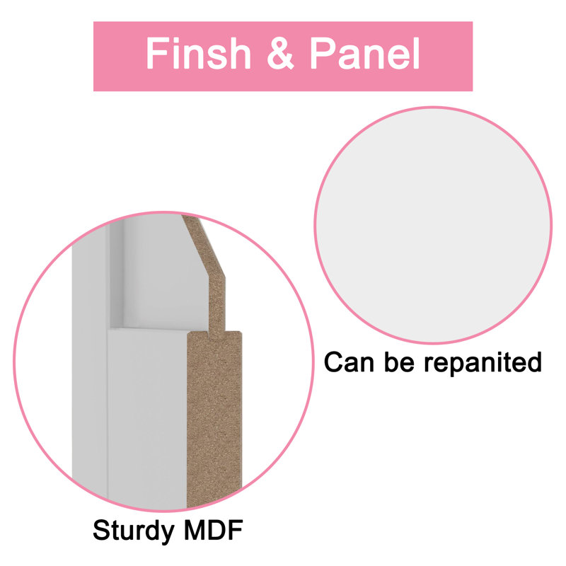 96 in. Primed Paneled Pantry Closet Sliding Doors With Hardware & Handles, 60" x 96" 