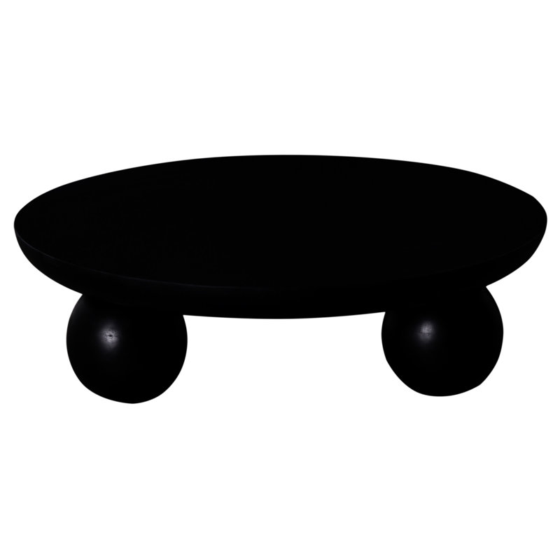 Round Coffee Table, Modern Accent Table