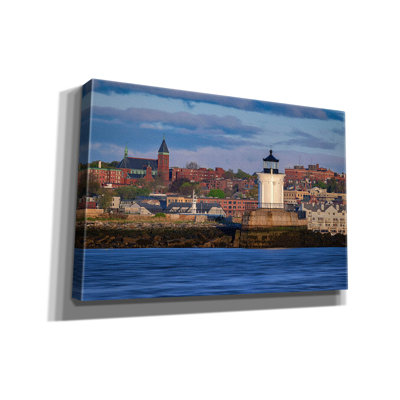 «Morning In Portland Harbor» par Rick Berk, art mural sur toile