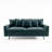 70" Velvet Square Arm Sofa-1384209574-1398485828