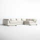 Zuri 5 - Piece Upholstered U-Sectional