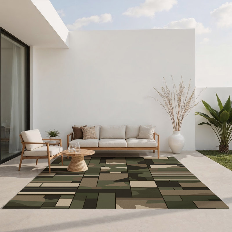 Tapis intérieur et extérieur Sentry Path, Rectangulaire 2 pi x 3 pi