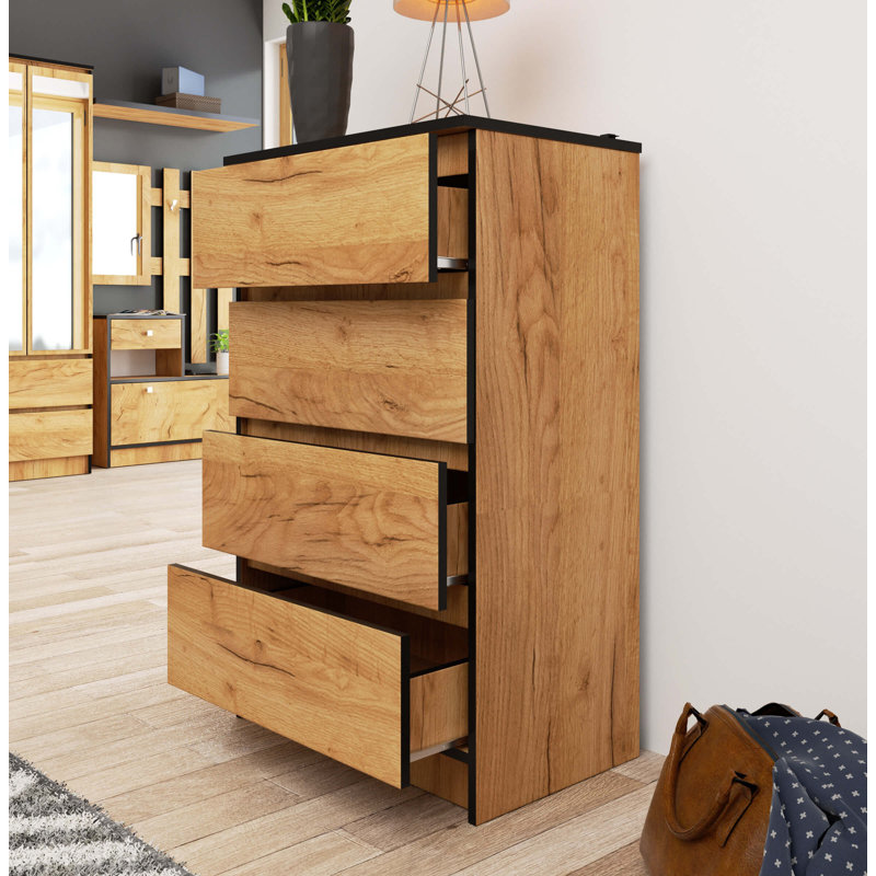 Boniface Particle Board Rectangle Storage Unit Accent Chest
