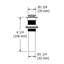 Push Drain with Overflow-50355670-50357656