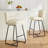 Modern Thick Upholstered Bar Stool and Counter Stool with Metal Frame-107178967-88133155
