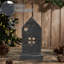 Festive Finds Rustic Wooden House - gris-1351042229