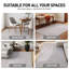 Tapis d'intérieur uni beige sable chiné, lavable à la machine et antidérapant-1587544009-1587544022