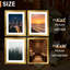 Cadre photo mural 8 x 10, convient aux photos 5 x 7 avec passe-partout ou aux photos 8 x 10 sans passe-partout - 1 paquet-402597215