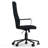 Distressed Blue Swivel Office Chair