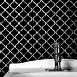 Hudson Tangier 2" x 2" Porcelain Arabesque Mosaic Wall & Floor Tile