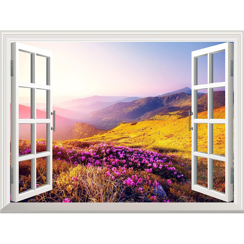 Peel & Stick Clear Border, 32" L x 24" W