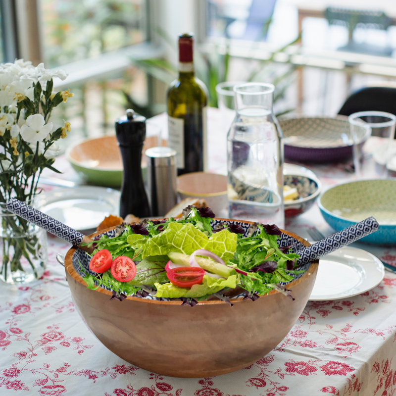 Latitude Vive Layman Wood Serving Bowl