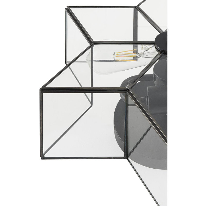 Ackley Pendant, Noir mat