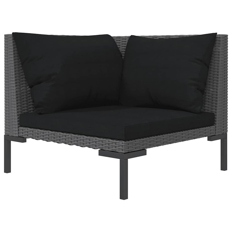Chaise de patio avec coussins