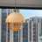 Vintage Sunset Orange Restaurant Pendant Light