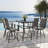 4 Person Swiveling Dining Set With Bar Table-367080688