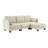 2-Piece Sectional Sofa Sleeper