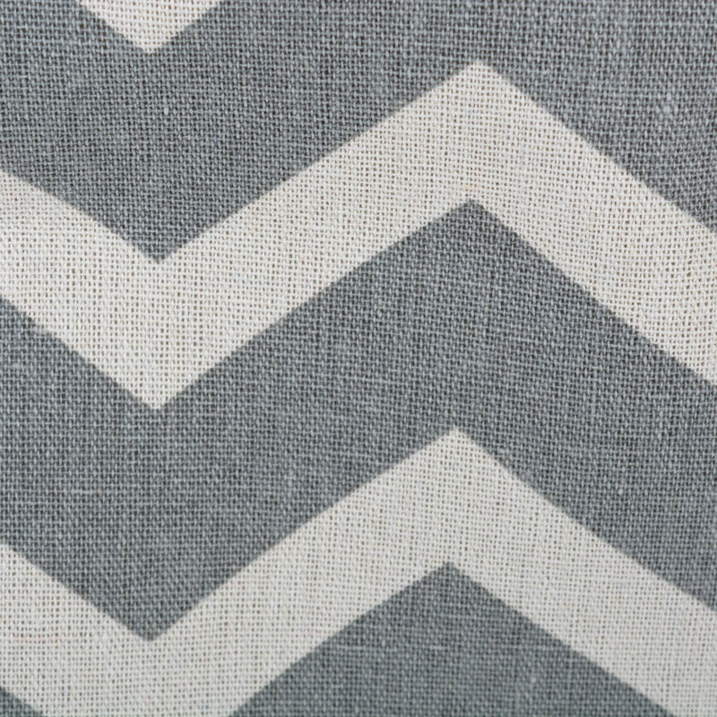 Bac en tissu Elenore, H 12 po x l 10 po x P 16 po, Gris
