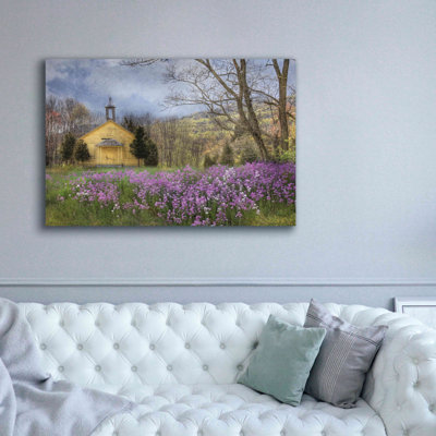 «Fragrant Field» par Lori Deiter, art mural sur toile