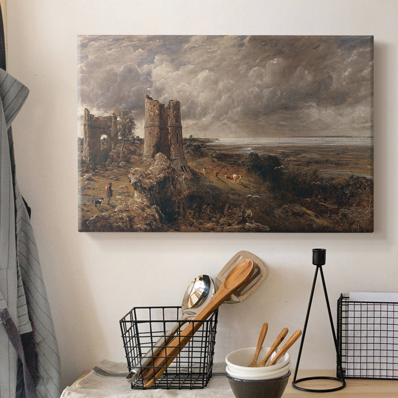 Hadleigh Castle-John Constable-Gallery, toile tendue-1829, 8 x 12