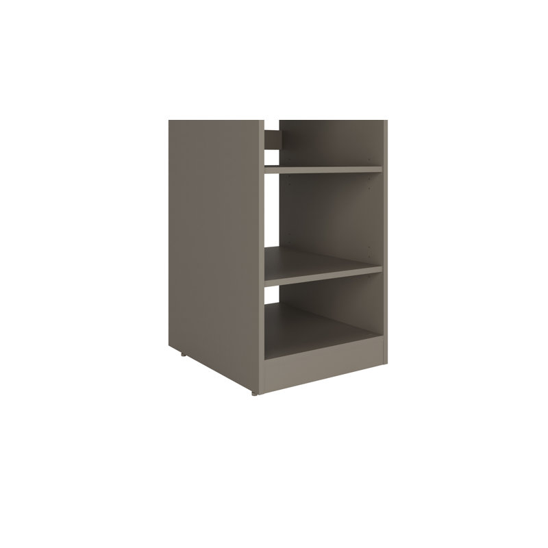 Module For A Closet System With 6 Shelves - 84"18"24" - Gray, Gray