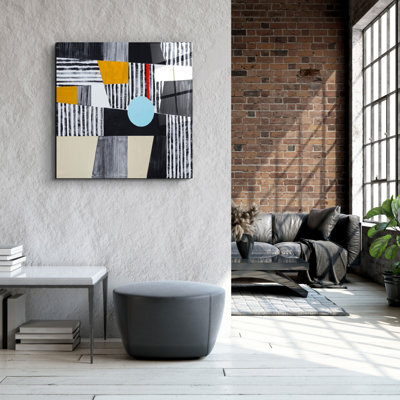 Superbe peinture décorative en verre trempé de 19,7 po x 19,7 po | 100% verre trempé, épaisseur: 0,16 pouce | Impression UV pour des couleurs éclatantes | Parfait pour la décoration intérieure, le salon ou le bureau