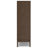 Harper 52"H Solid Wood Mid-Century Modern 9-Cube Bookcase with Angled Frame and Tapered Legs