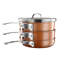 Batterie de cuisine 10 pièces en aluminium Gotham-50951172