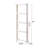 Slim 5-Tier Plastic Storage Cart with Wheels – Multi-Functional Storage Organizer-1539688093