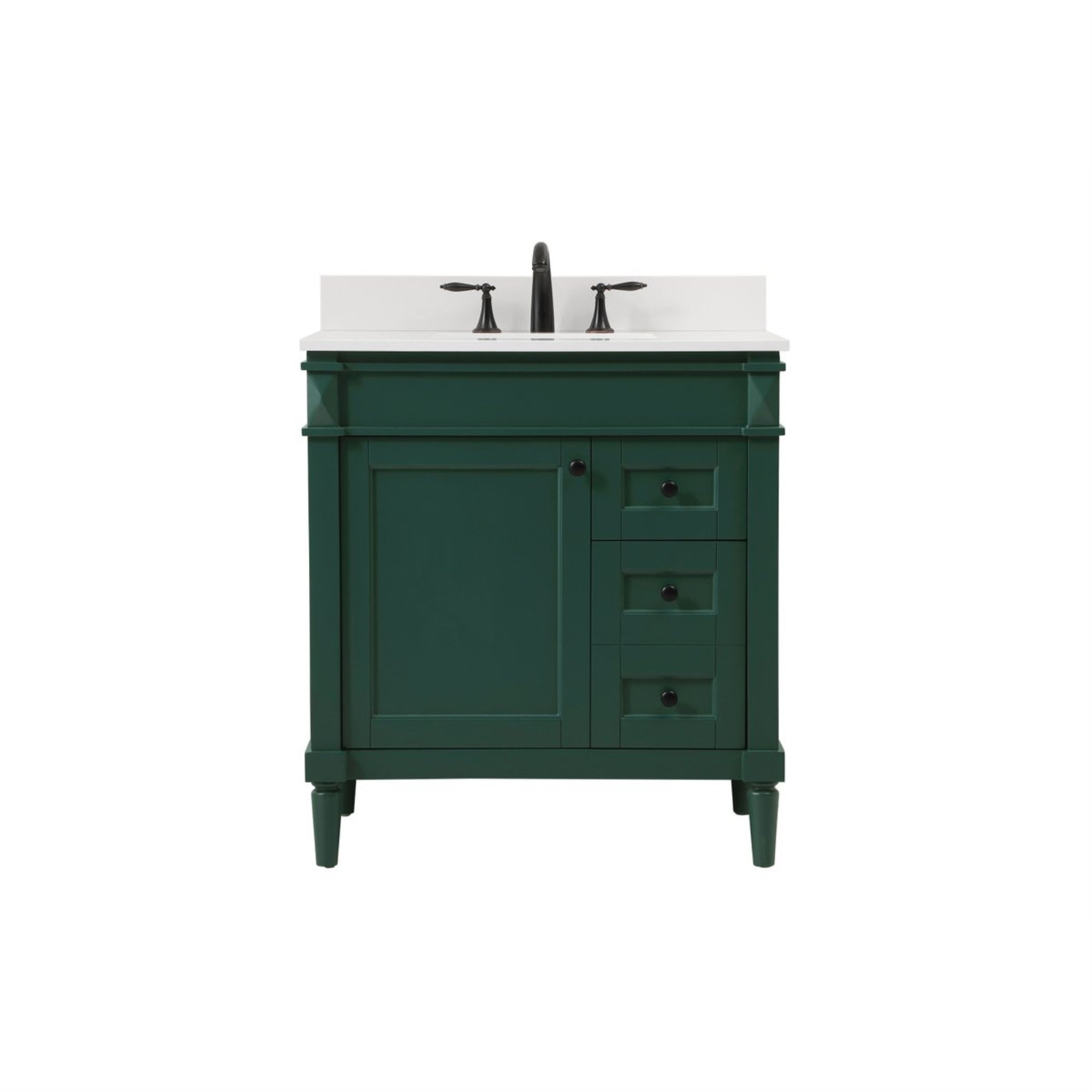 Readington 32'' Single Bathroom Vanity, Green