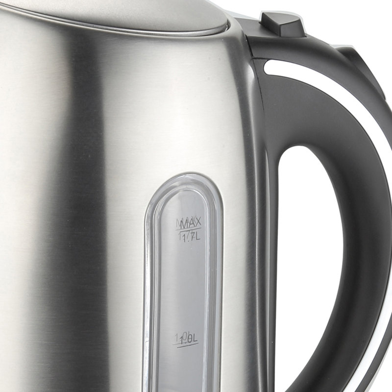 Méga chef 1,8 pte Bouilloire électrique en acier inoxydable