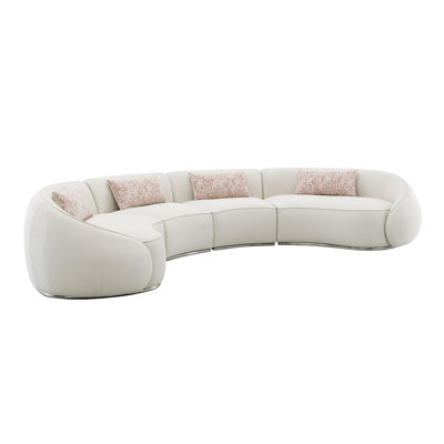 Canapé modulaire Sahara avec 4 coussins